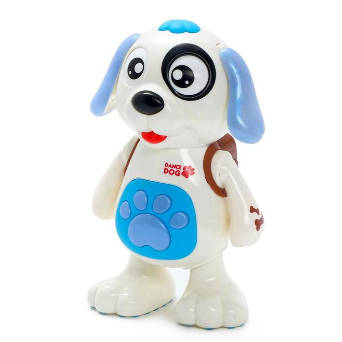 Игрушка &laquo;Собачка&raquo;, работает от батареек, танцует, световые и звуковые эффекты