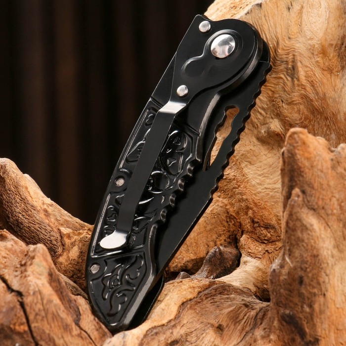 Нож складной Нож складной "Пиранья" 16см, клинок 68мм/1,2мм