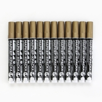 Маркер-краска, лаковый. Наконечник пулевидный, 4 мм, золото PRO Выбор Маркер-краска, лаковый. Наконечник пулевидный, 4 мм, золото PRO Выбор