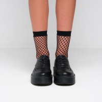 Носки женские &laquo;Муаж&raquo;, цвет чёрный, р-р 36-37 (23 см)