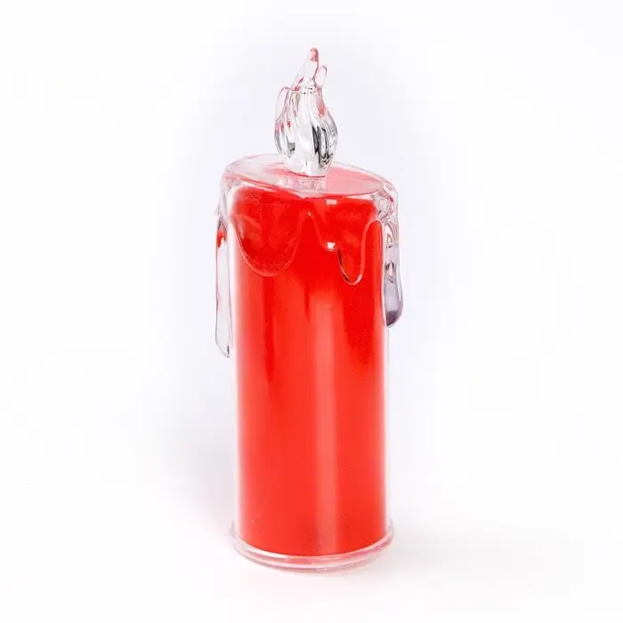 Свеча светодиодная, цвета МИКС