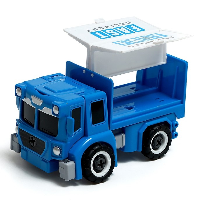 Конструктор винтовой &laquo;Грузовик&raquo;, 2 в 1 робот-машина