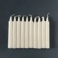 Свечи хозяйственные 40 гр (набор 10 шт) 15-16 см, 5 ч