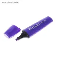 Маркер-текстовыделитель, наконечник скошенный, 5 мм, МИКС