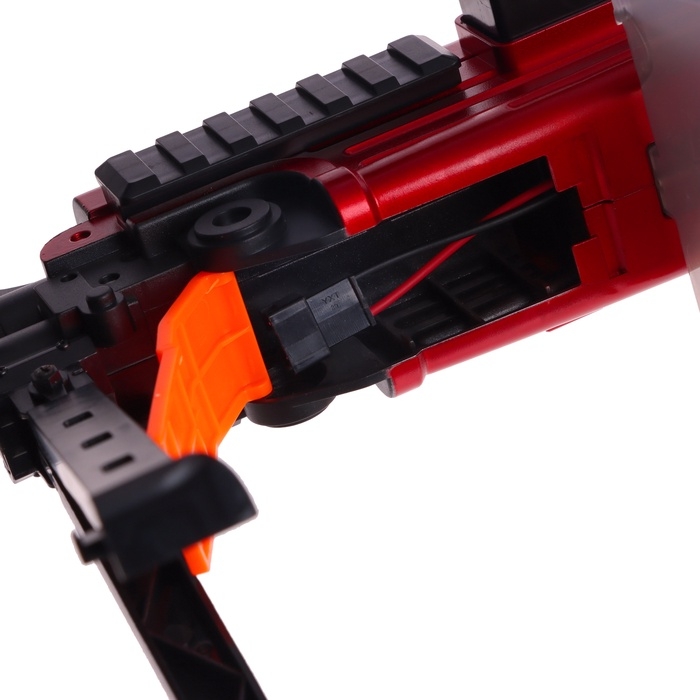 Пулемет &laquo;Годзилио&raquo;, стрельба, гильзы разлетаются, аккумулятор