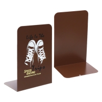 Подставки для книг "Кеды", 2 штуки, коричневые Подставки для книг "Кеды", 2 штуки, коричневые