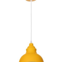 Светильник Paul 1х40Вт Е27 пр-1м лимонный 20х20х17,5см