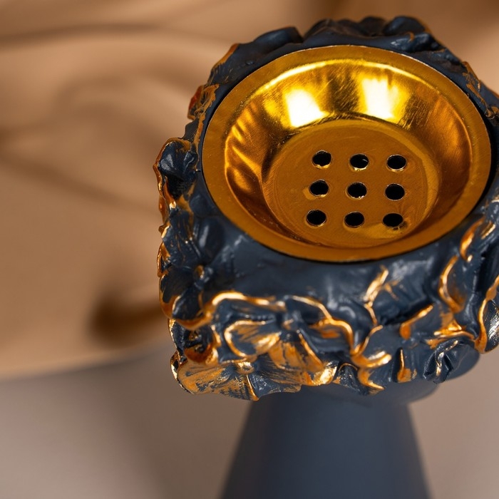 Подсвечник полистоун &laquo;Девушка с венком&raquo; 9,5 х 9,5 х 14 см МИКС