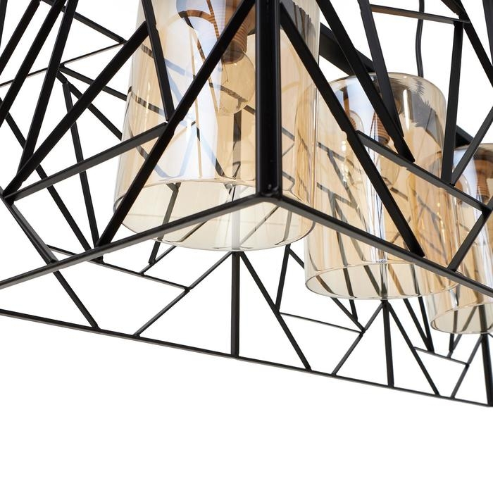 Светильник BayerLux 1692/4  E27 40Вт черный 71,3х24,5х23,5 см