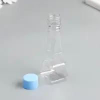 Баночка для скрапбукинга пластик "Эйфелева башня" 50 мл МИКС 3,7х3,7х10,5 см