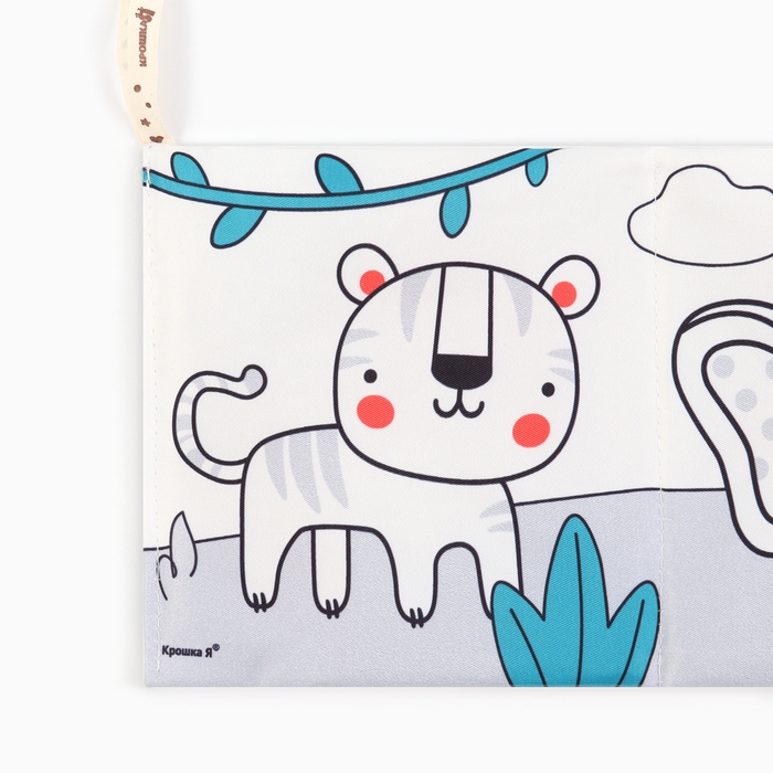 Бортик на кроватку &laquo;Baby time&raquo; 14х70 см, Крошка Я