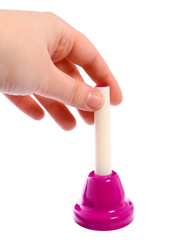 Музыкальные диатонические колокольчики, набор 8 шт., 4 мелодии для изучения