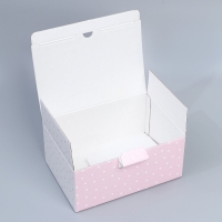 Коробка подарочная сборная, упаковка, &laquo;8 марта&raquo;, 22 х 15 х 10 см