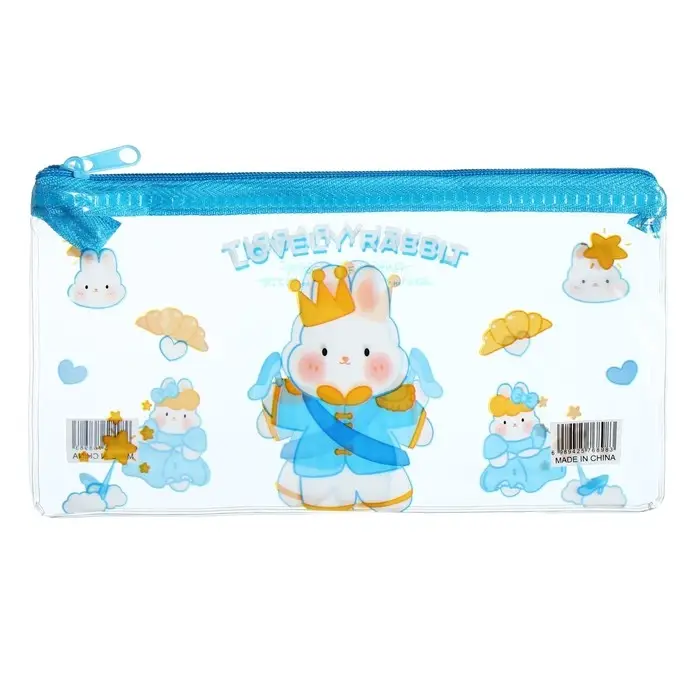 Пенал на молнии "Зверушки", МИКС