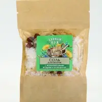 Банный Дух Соль для ванны с можжевеловыми ягодами и календулой, 150 г.