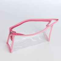 Набор косметичек 2 в 1 на молнии, цвет розовый Набор косметичек 2 в 1 на молнии, цвет розовый