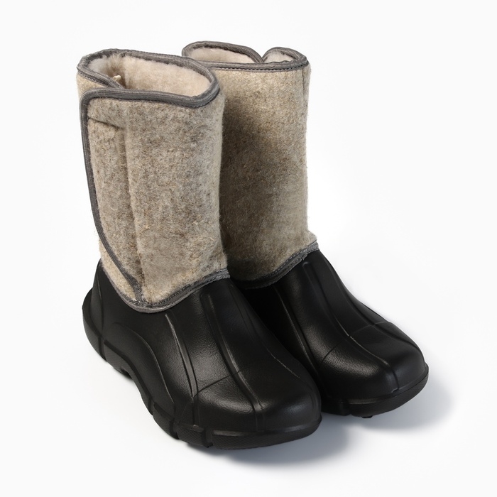 Сапоги войлочные мужские 4х4, цвет черный, размер 41 Сапоги войлочные мужские 4х4, цвет черный, размер 41