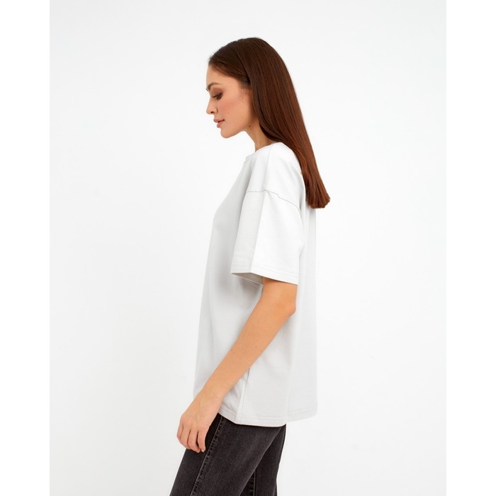 Футболка женская MIST basic, L-XL, серый Футболка женская MIST basic, L-XL, серый