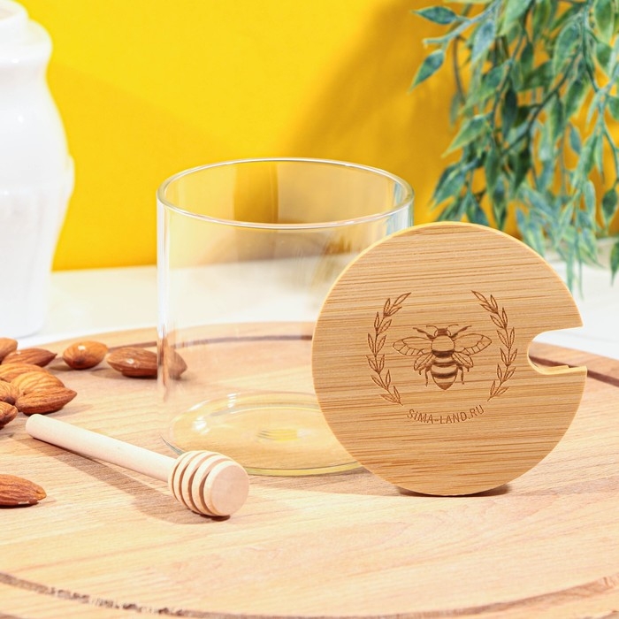 Банка для меда &laquo;Пчелка&raquo;, 300 мл