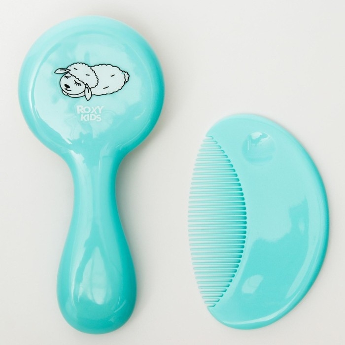 Мягкая расческа-щетка и гребешок, ворс из овечьей шерсти