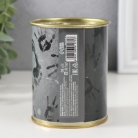 Подарочные носки в банке &laquo;Чистые&raquo;, (внутри носки мужские, цвет чёрный)