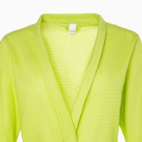 Халат вафельный женский удлинённый Экономь и Я размер 42-44, цвет салатовый, 100% хлопок, 200г/м2 Халат вафельный женский удлинённый Экономь и Я размер 42-44, цвет салатовый, 100% хлопок, 200г/м2