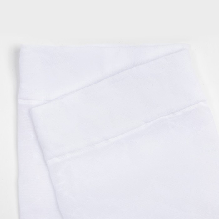 Гольфы детские, цвет белый, размер 20-22 (32-35)