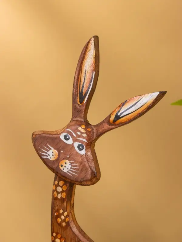 Сувенир на подставке &laquo;Заяц&raquo;, 12&times;4.5&times;24.5 см, дерево, МИКС