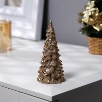 Светодиодная фигура «Ёлка золотистая» 5 × 12 × 5 см, пластик, батарейки LR44 (в комплекте), свечение тёплое белое Светодиодная фигура «Ёлка золотистая» 5 × 12 × 5 см, пластик, батарейки LR44 (в комплекте), свечение тёплое белое