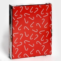 Новый год. Коробка под 12 конфет "Дед Мороз", 19 х 15 х 3,6 см, кондитерская упаковка Новый год. Коробка под 12 конфет "Дед Мороз", 19 х 15 х 3,6 см, кондитерская упаковка