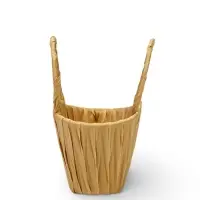 Корзина пластик 16 х 19 х 10 см, ручка__ бежевый