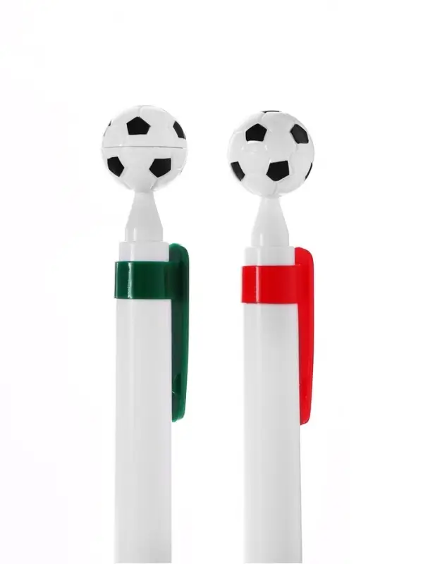 Ручка - прикол шариковая Calligrata &laquo;Футбольный мяч&raquo;, МИКС