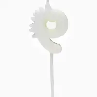 Свеча для торта цифра 9 &laquo;Зверюшки&raquo;, 5 см