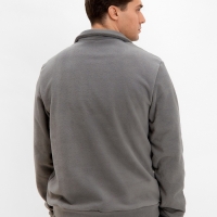 Джемпер флисовый мужской MINAKU: Fleece Soft цвет графит, р-р 48 Джемпер флисовый мужской MINAKU: Fleece Soft цвет графит, р-р 48