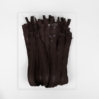 Молния &laquo;Трактор&raquo;, №5, разъёмная, 2 замка, замки автомат, 120 см, цвет коричневый, цена за 1 штуку