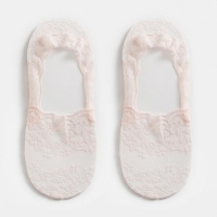 Носки-невидимки женские &laquo;Цветочки&raquo;, размер 36-37 (23 см)