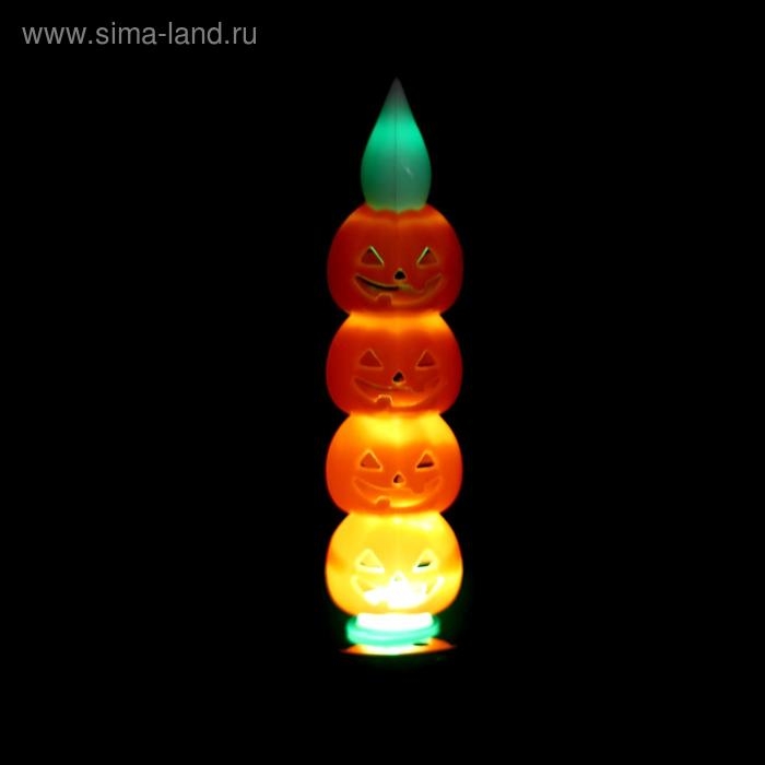 Свеча светодиодная «Хэллоуин», виды МИКС Свеча светодиодная «Хэллоуин», виды МИКС