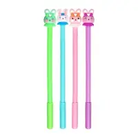 Ручка - прикол гелевая &laquo;Зайка&raquo; МИКС