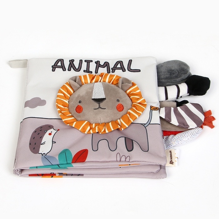 Книжка-шуршалка мягкая &laquo;Львенок Леон&raquo;, Крошка Я