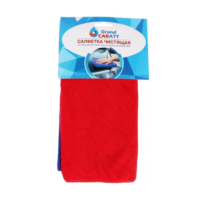 Тряпка для мытья авто, Grand Caratt, микрофибра, 180 г/м², 25×25 см, набор 3 шт Тряпка для мытья авто, Grand Caratt, микрофибра, 180 г/м², 25×25 см, набор 3 шт