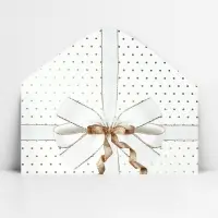 Конверт для денег &laquo;Бант&raquo;, 16.5 х 8 см