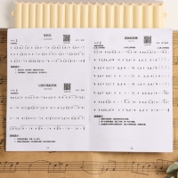 Пан-флейта Music Life 18 трубок, белая, 26 х 25 см Пан-флейта Music Life 18 трубок, белая, 26 х 25 см