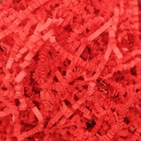 Наполнитель бумажный, красный-коралловый, 50 г