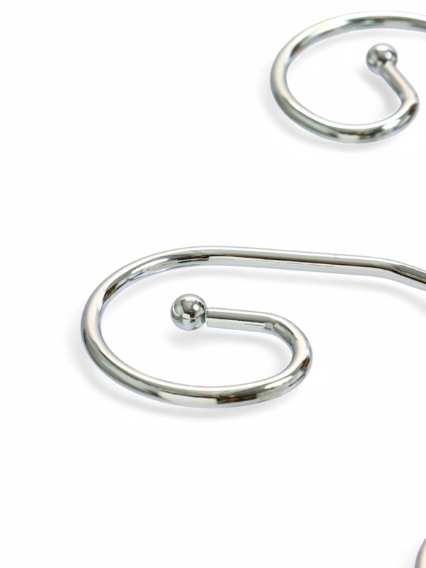 Подставка для бокалов, серебристая, на 6 бокалов