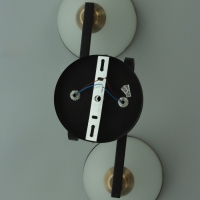 Люстра "Рендо" 2хЕ27 40Вт черно-бронзовый 44х15х23 см