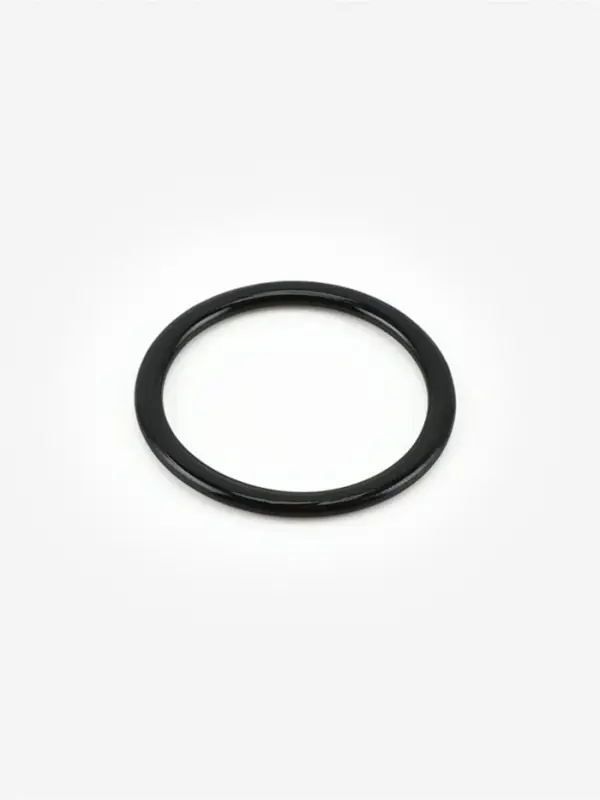 Кольцо для бретелей, металлическое, 15 мм, 20 шт., чёрное