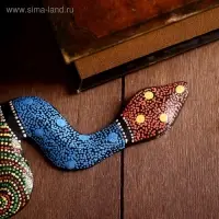 Сувенир "Змея узорная" дерево МИКС 31х9,5х1 см