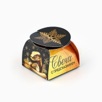 Свеча новогодняя чайная &laquo;Новый год: Радость&raquo;, диам 4 см