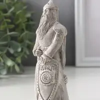 Фигура славянский бог &laquo;Перун&raquo;, 13&times;5&times;4.5 см, серая