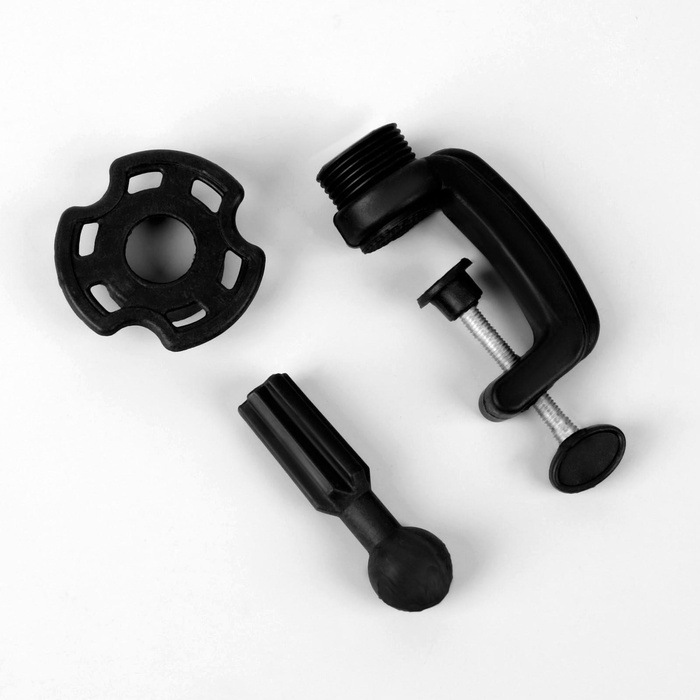 Кронштейн для тренировочных манекенов, универсальный, 8 &times; 23 см, цвет чёрный